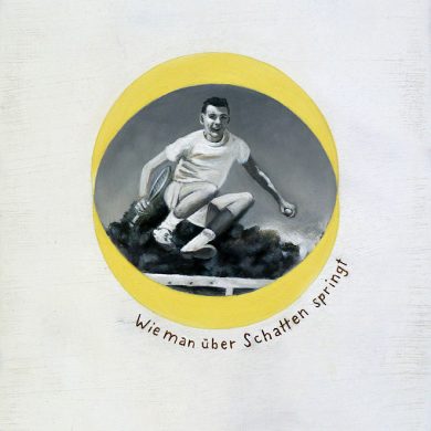 Painting Wie man über Schatten springt