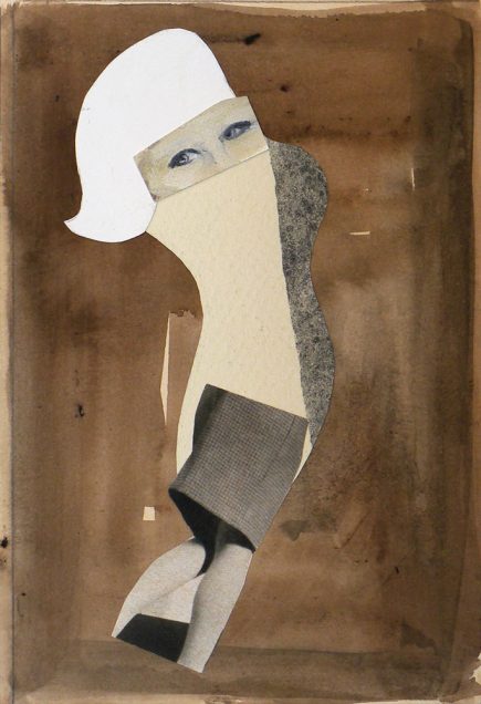 Oil colour Bister on collage Twist