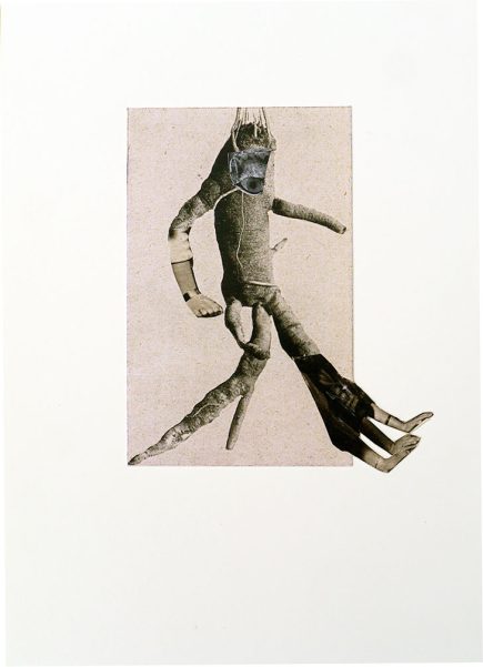 Collage 'Zaunrübe' Angelika Hasse