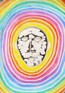 Im Traum, 2020, Gouache