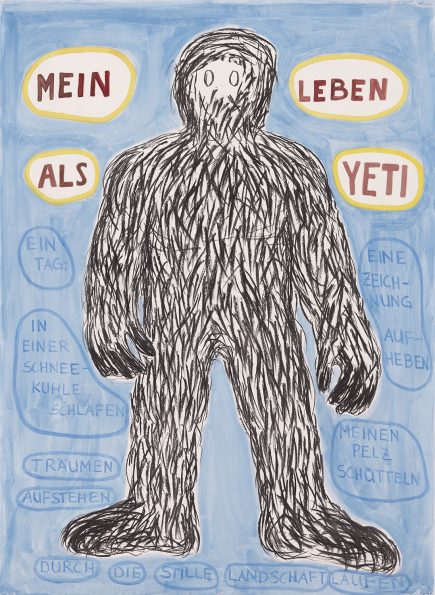 Yeti drawing Angelika Hasse