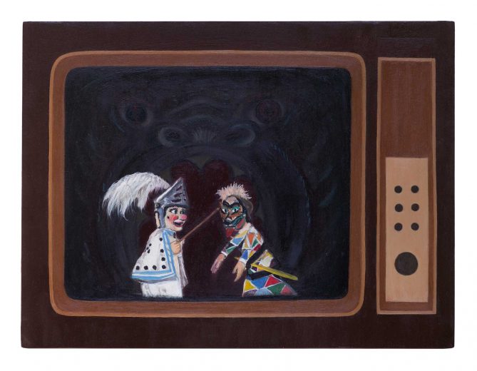 Kinderstunde oil painting Angelika Hasse