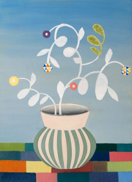 oil painting on wood Angelika Hasse