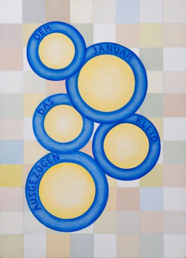 Januar oil painting Angelika Hasse