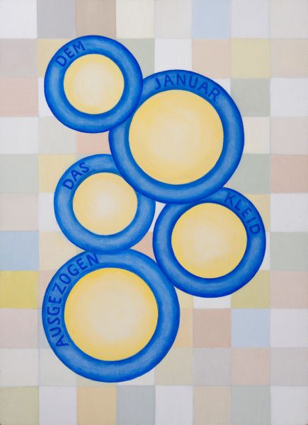 Januar oil painting Angelika Hasse