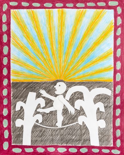 drawing collage Angelika Hasse