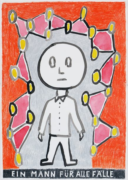 Mann für alle Fälle Drawing Angelika Hasse