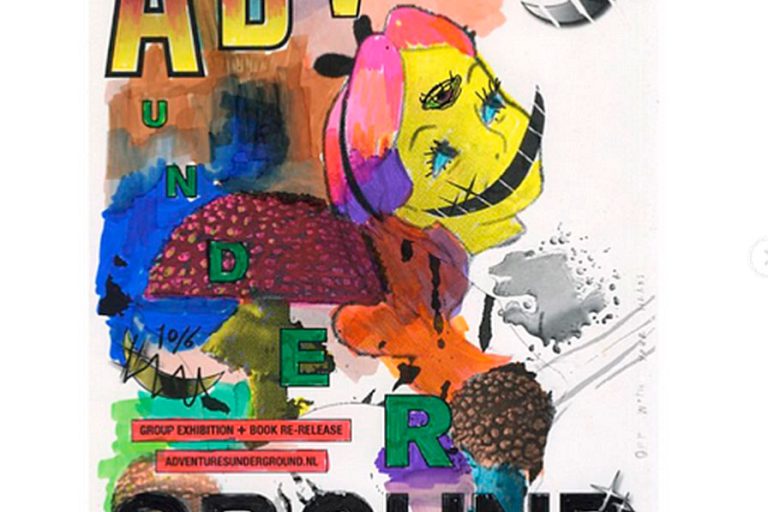 Poster Adventures Under ground Quartair