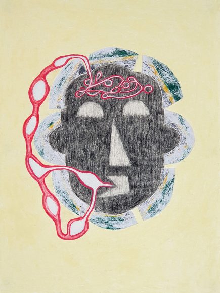 Think/talk drawing collage Angelika Hasse