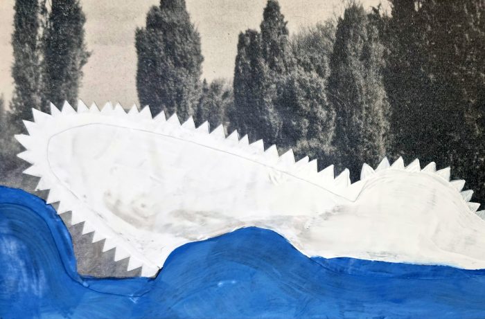 Landschaft collage Angelika Hasse