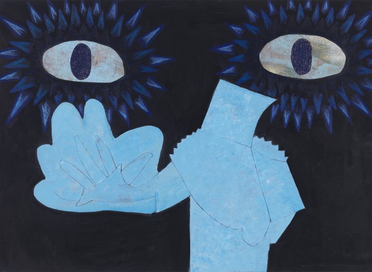 Seelewig drawing collage Angelika Hasse 2025